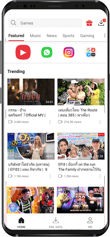 VidMate App Interface